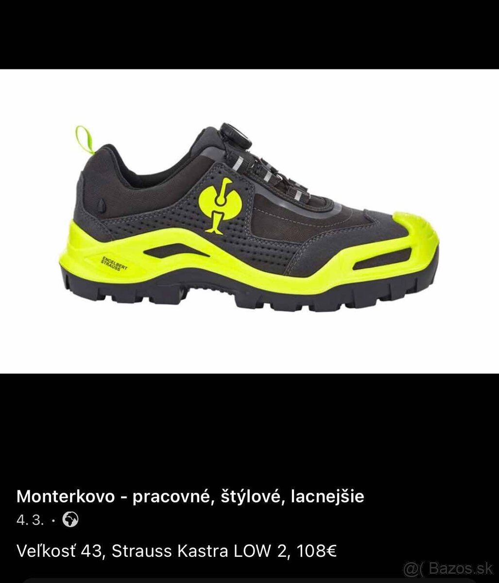 TOPÁNKY pracovné mix, Engelbert Strauss, Uvex... TOP - 2