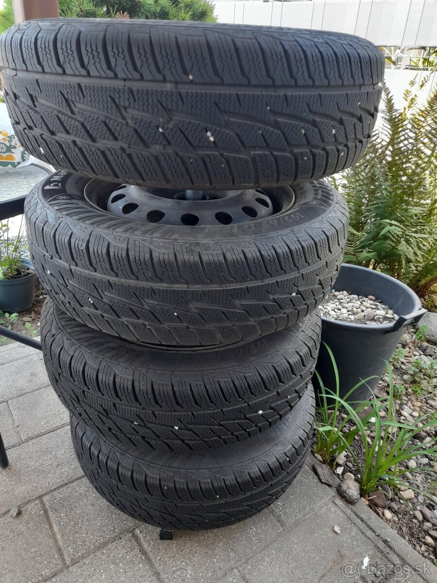 Predám zimné kolesá na diskoch - 2