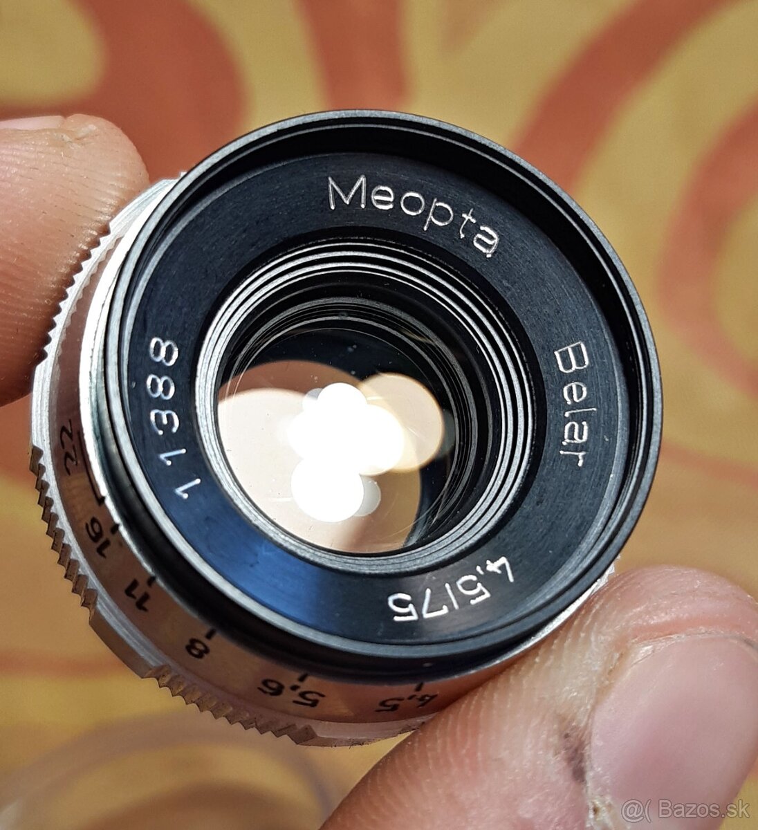 Zvětšovací objektiv Meopta Belar 4.5/75 pro 6x6 - 2