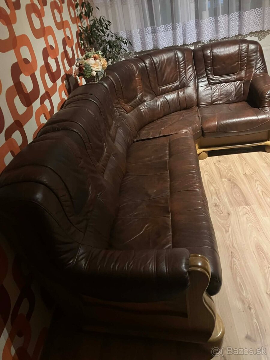 Kožený gauč - 2