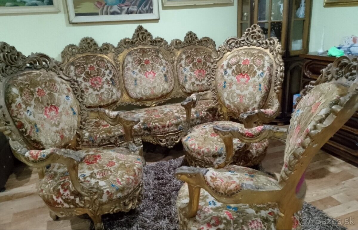 Predám starozitnu sedaciu súpravu - 2