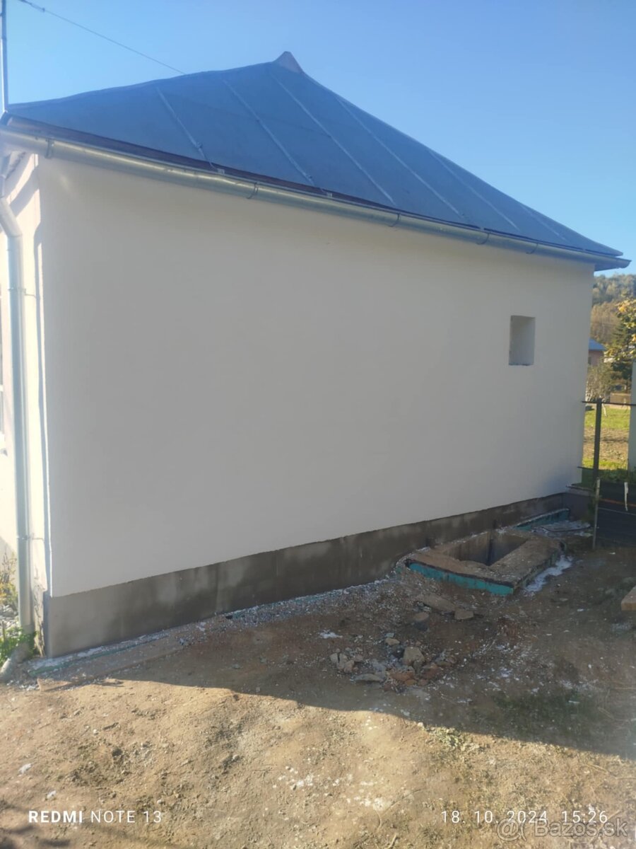 Stavebné práce, výmena žľabov atď... - 2