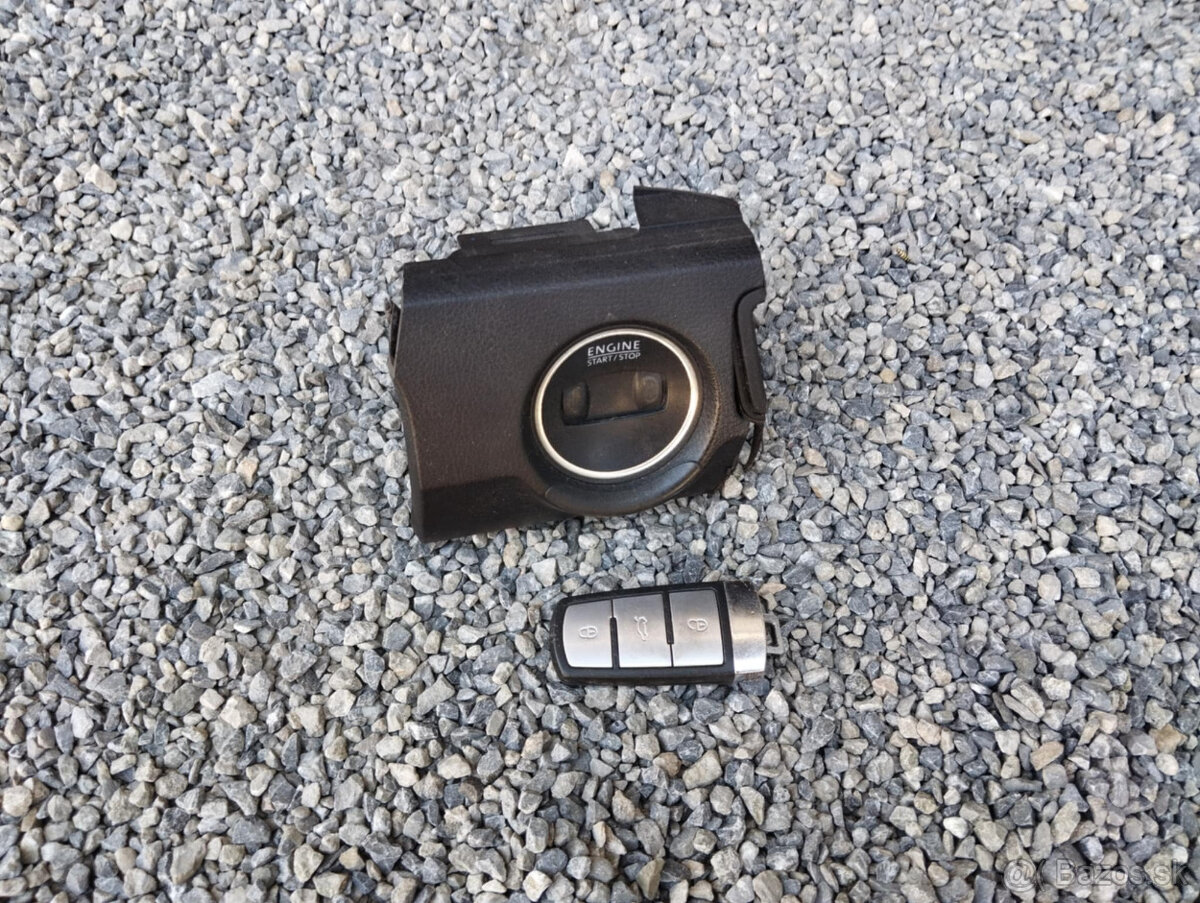 zadny naraznik, interier, airbag, kluč, passat - 2