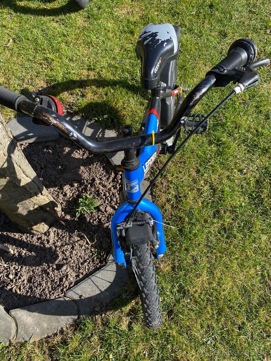 Športový modrý bicyklík - 2