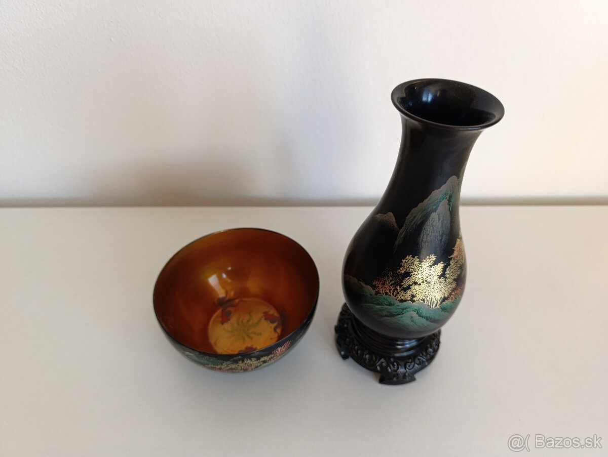 vaza + miska z bankoku - 2