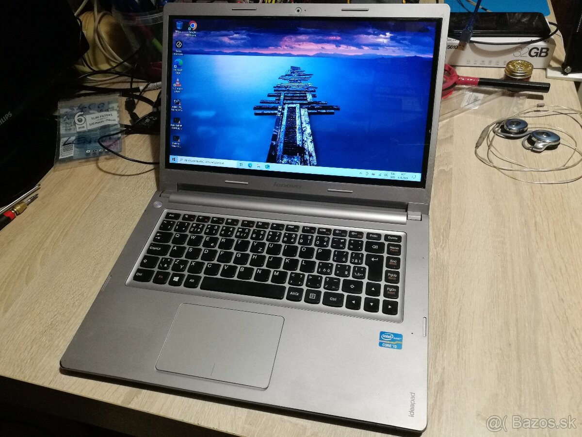 Lenovo. Intel i3.14“ LED HD. SSD 16GB+320GB Nová baterka. - 2