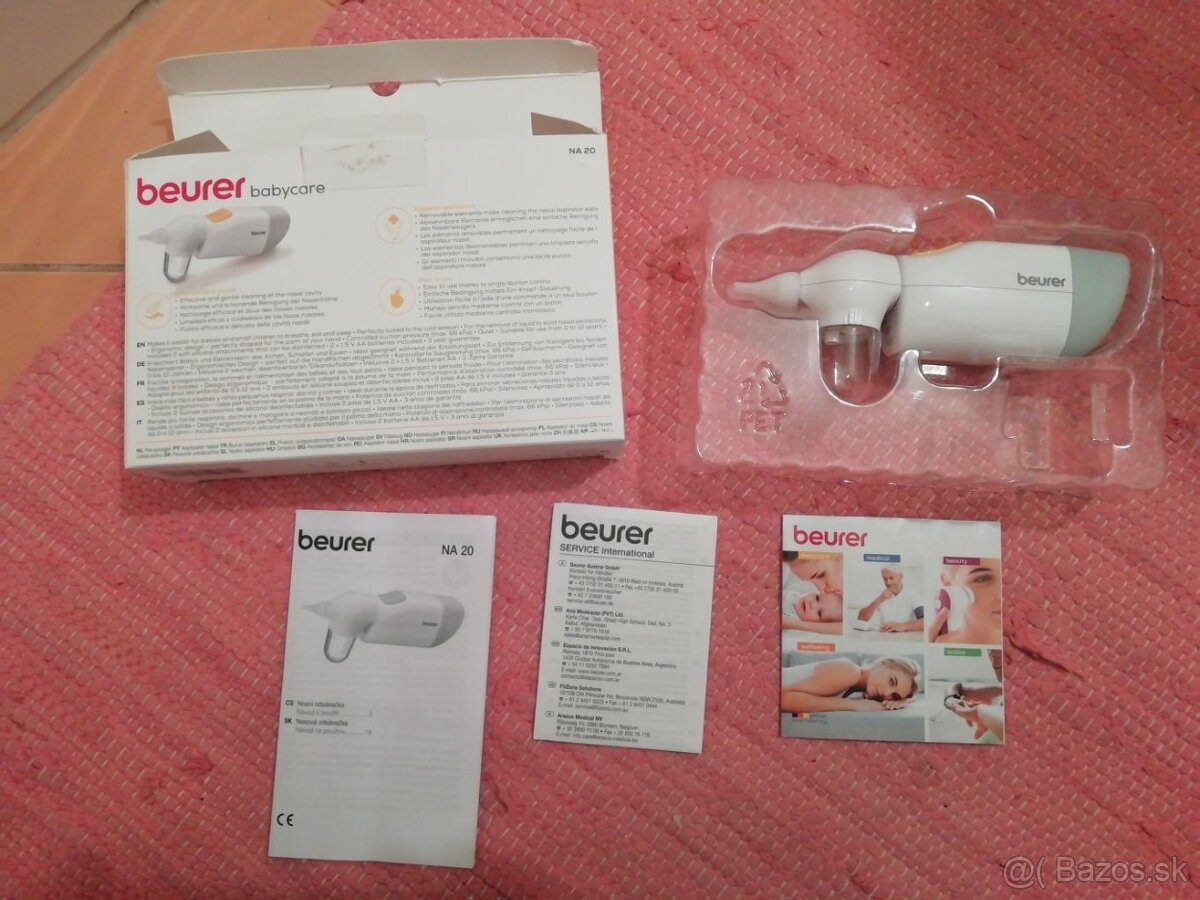 Odsávačka soplov Beurer - 2