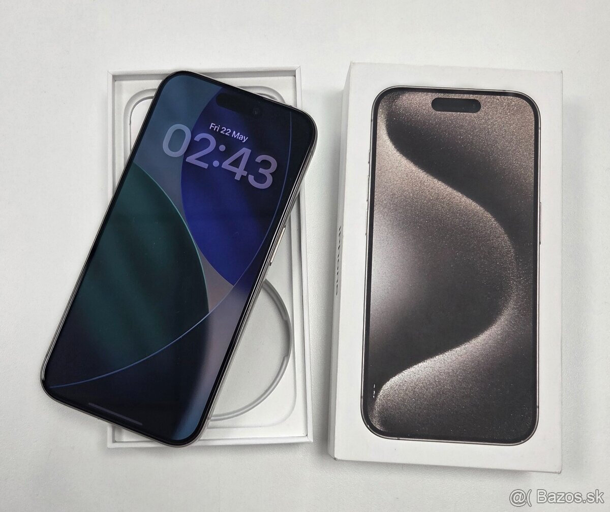 iPhone 15 Pro Max 256GB Natural Titanium - 2