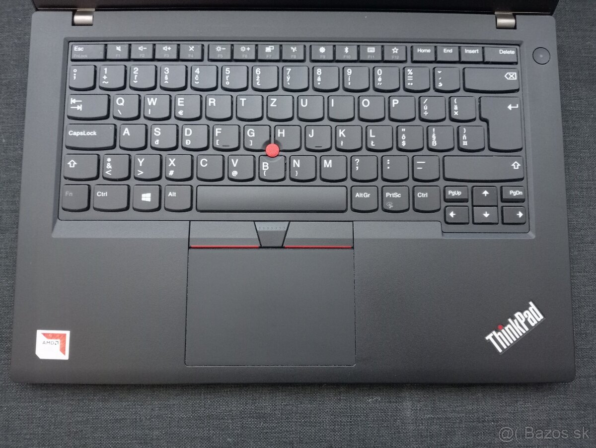 Lenovo thinkpad a475 , 4-jadrový procesor AMD ,8gb ram ,HDMI - 2