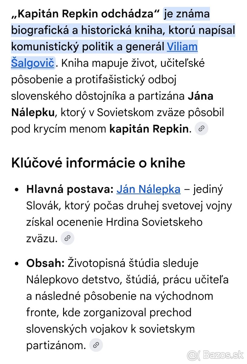 Predam knihu Kapitán Repkin odchádza - 2