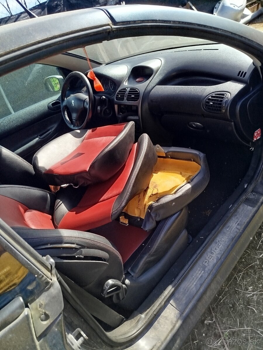 Peugeot 206 cc cabrio 1,6 i - 2