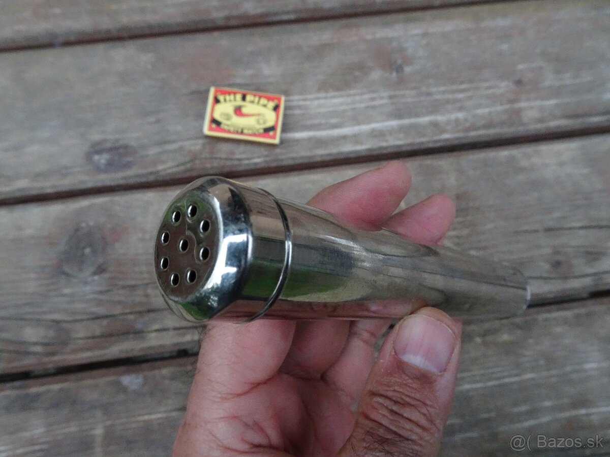 Predám mosadznú starožitnú uzatvárateľnú trubicu - 2