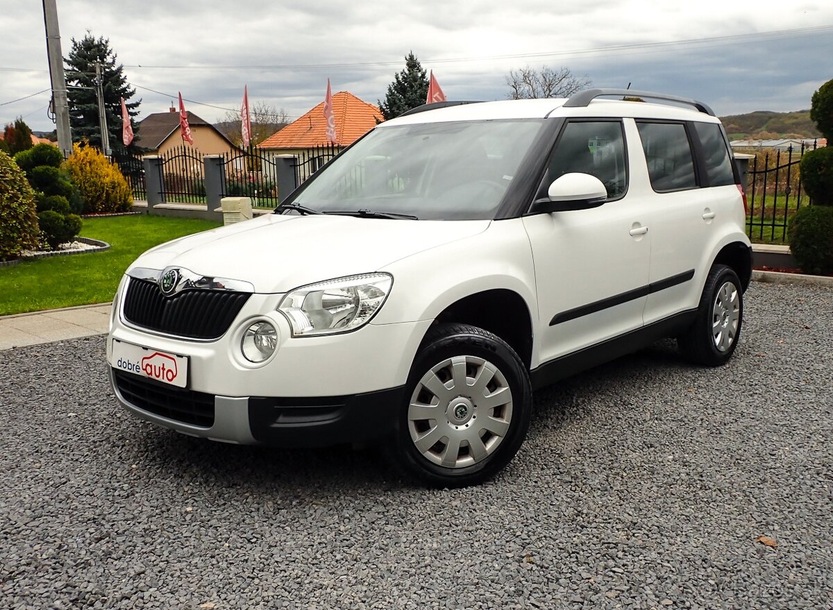ŠKODA YETI 2.0TDI 4x4 -2013 -81kw - ŤAŽNE, KLIMA, STK - 2