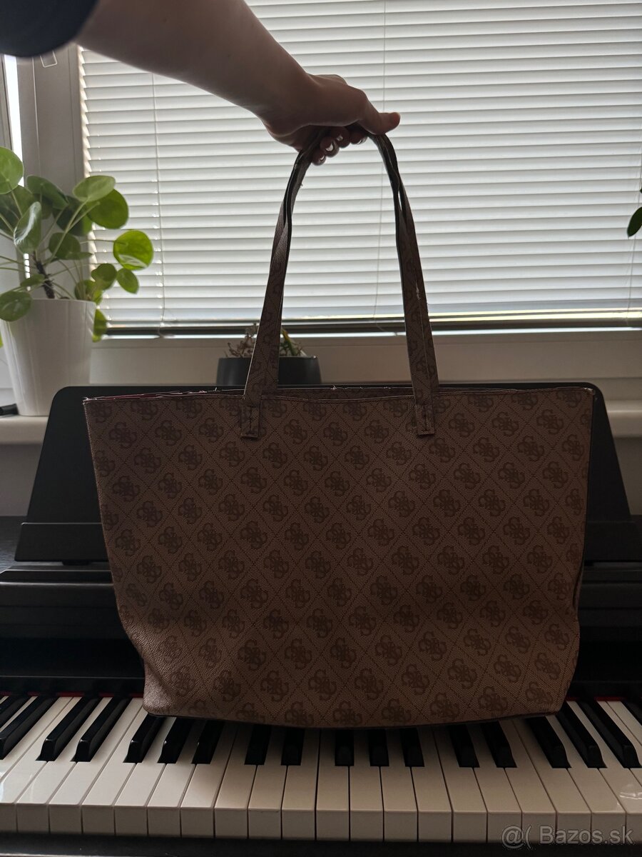 Guess originál kabelka - veľká hnedá - 2