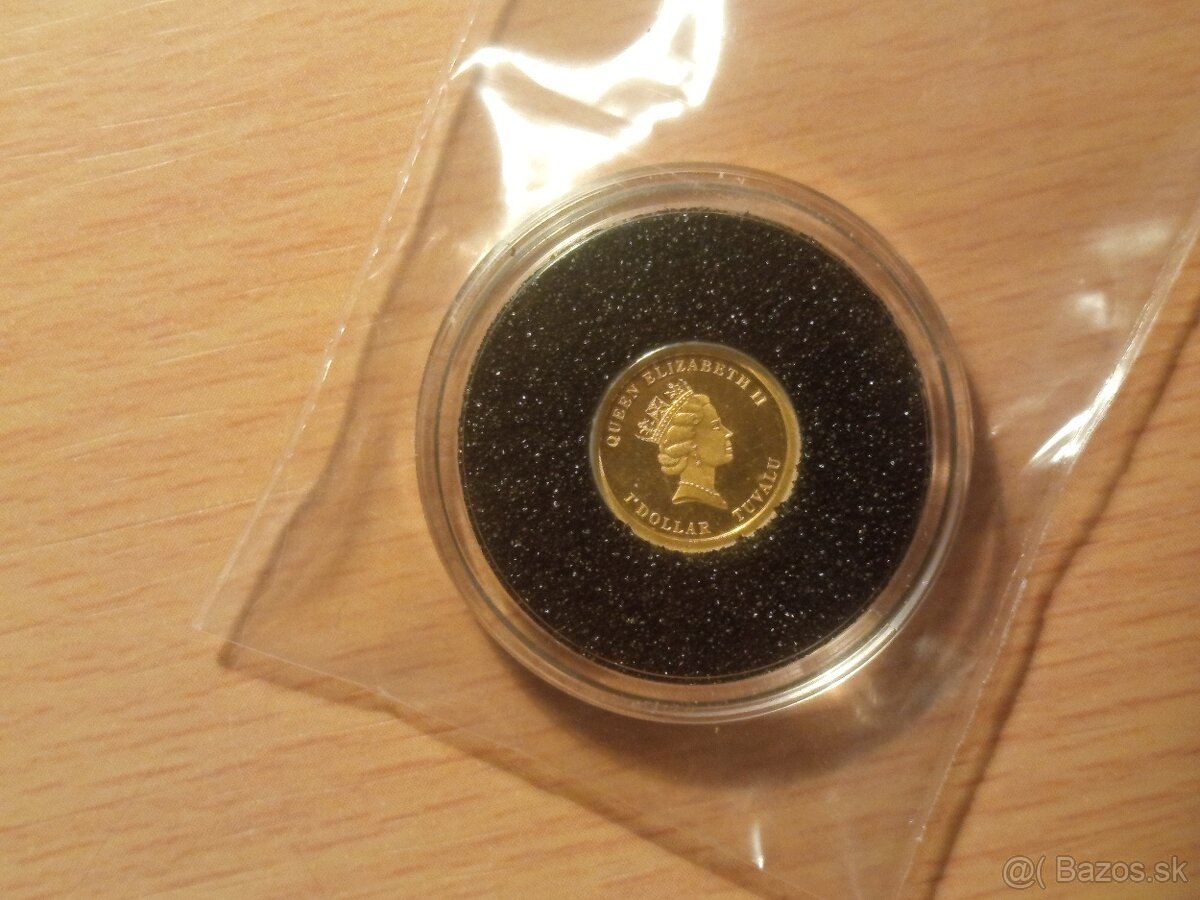 Investičné zlato Tuvalu 2010 1/2g - 2