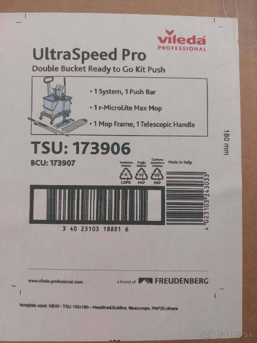 PROFI Vileda UltraSpeed Pro DobleBucket - 2