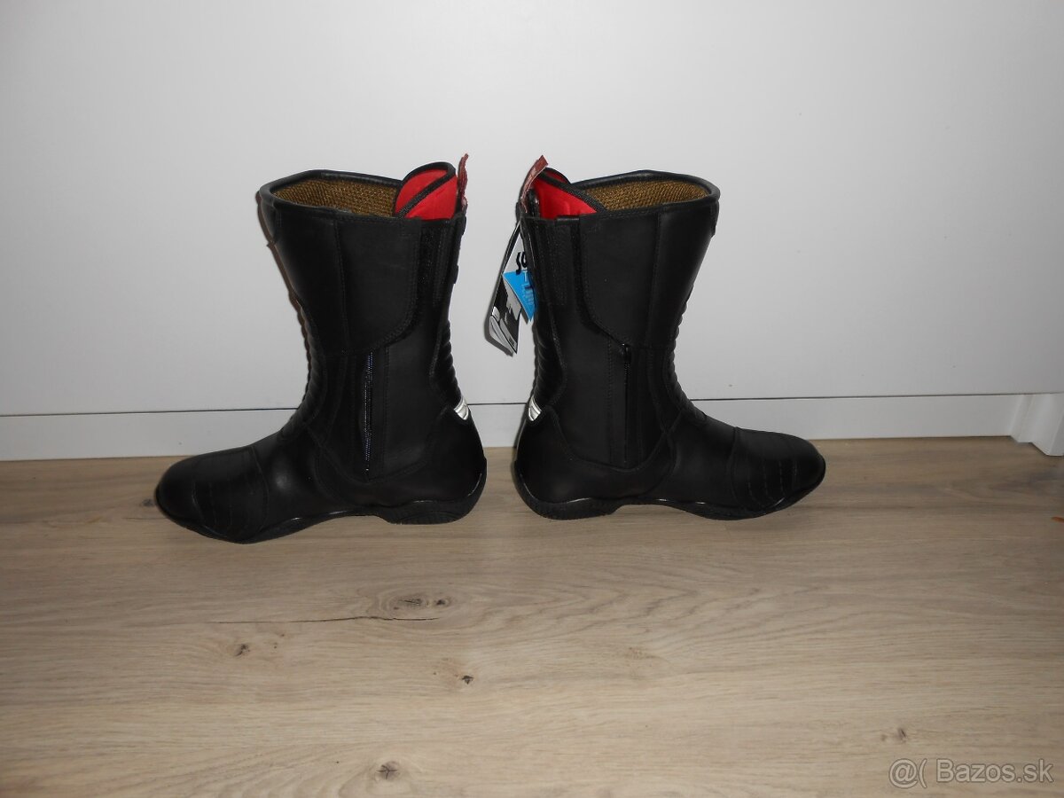 Predam nove damske kozene moto cizmy znacky IXS TOUR - 2