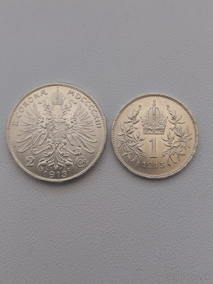 Mince mix striebornych minci F.J. - 2