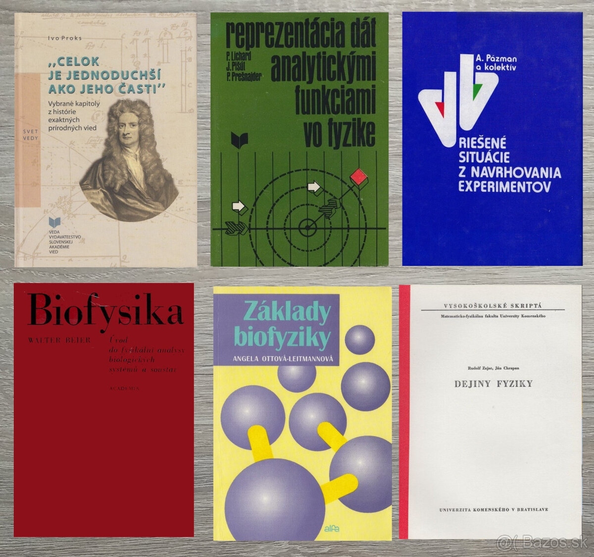 Fyzika, rôzne knihy - 2