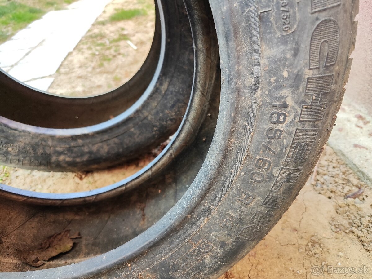 Predám kolesa 185/60R14 - 2