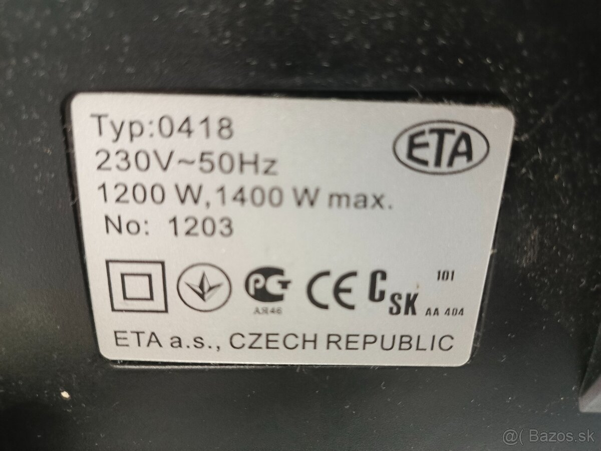 Vysávač Eta - 2