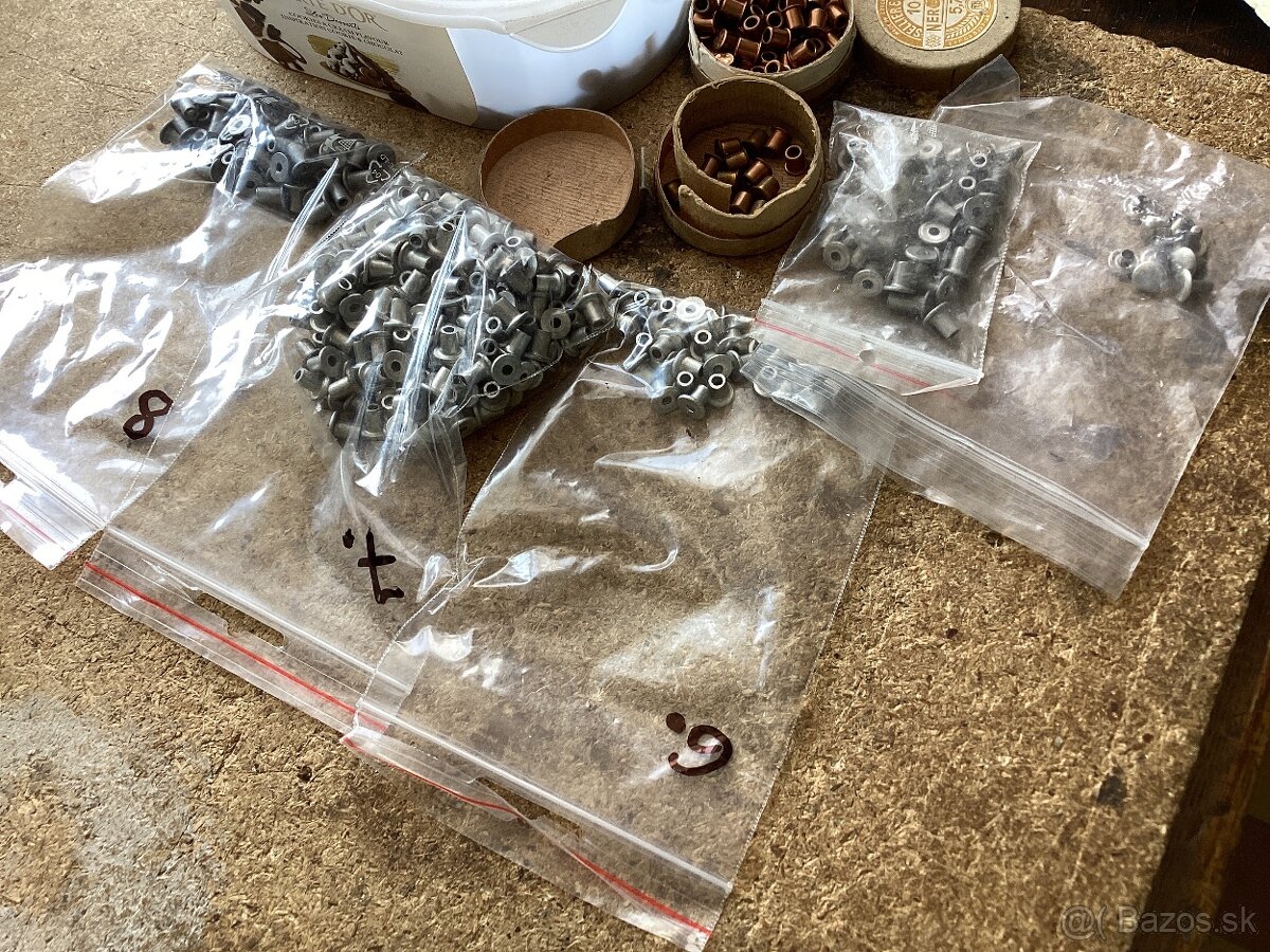 Kovové nity medenne ,hliníkové - 2