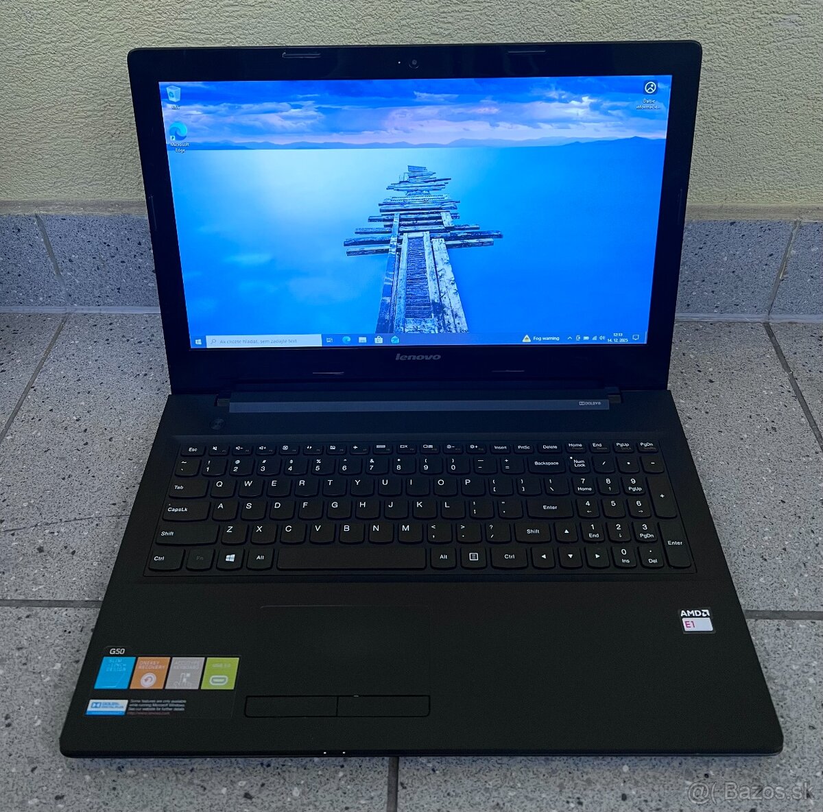 Lenovo G505 / AMD E1 / 8GB RAM / 128GB SSD / 15.6" - 2