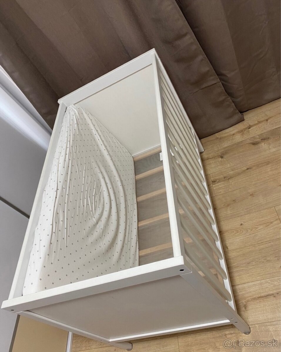 Predám postieľku Sundvik IKEA - 2