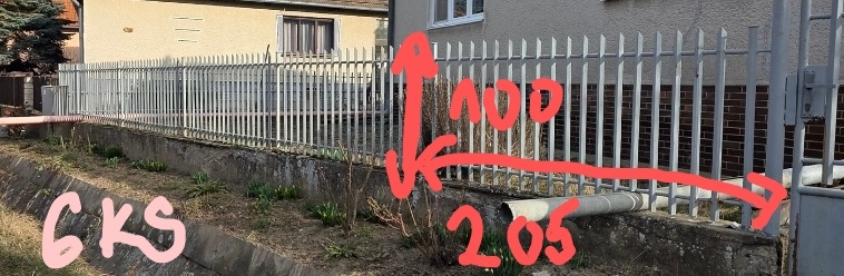 Brána + plotové dielce - 2