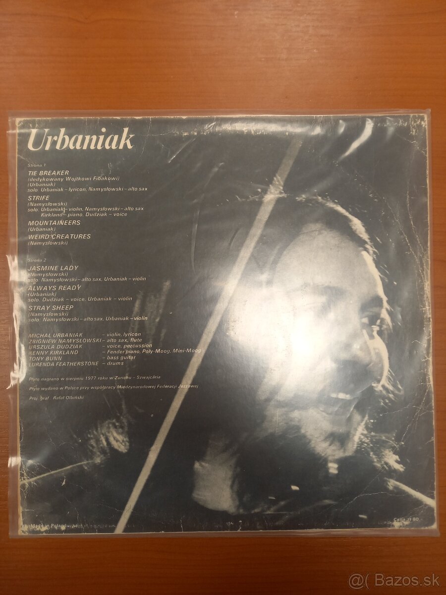 Predám LP Michal Urbaniak - 2