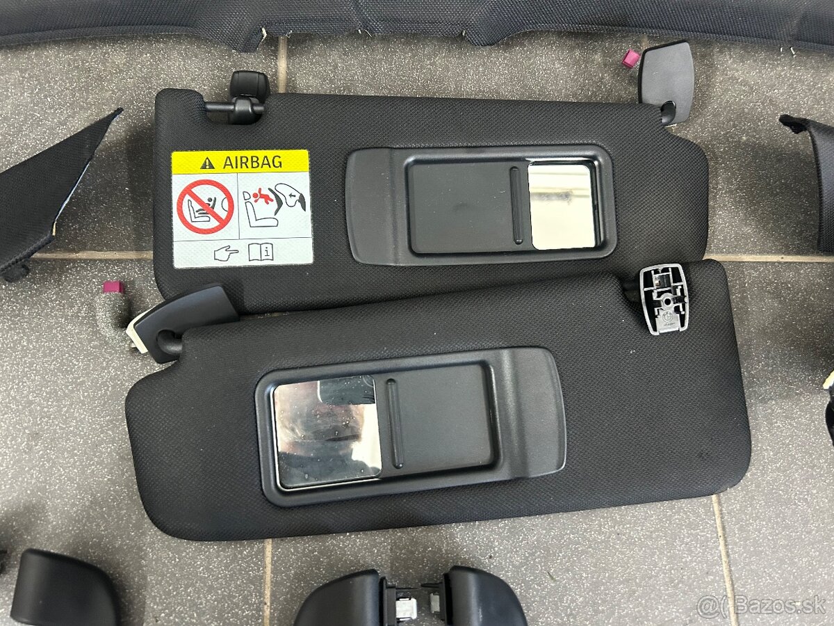 Čierny strop pre BMW F10 rad 5 - 2