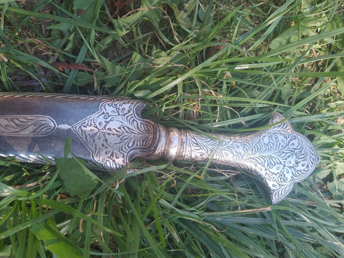 PERZSKA DÝKA DAMSCUS STRIEBRO - 2