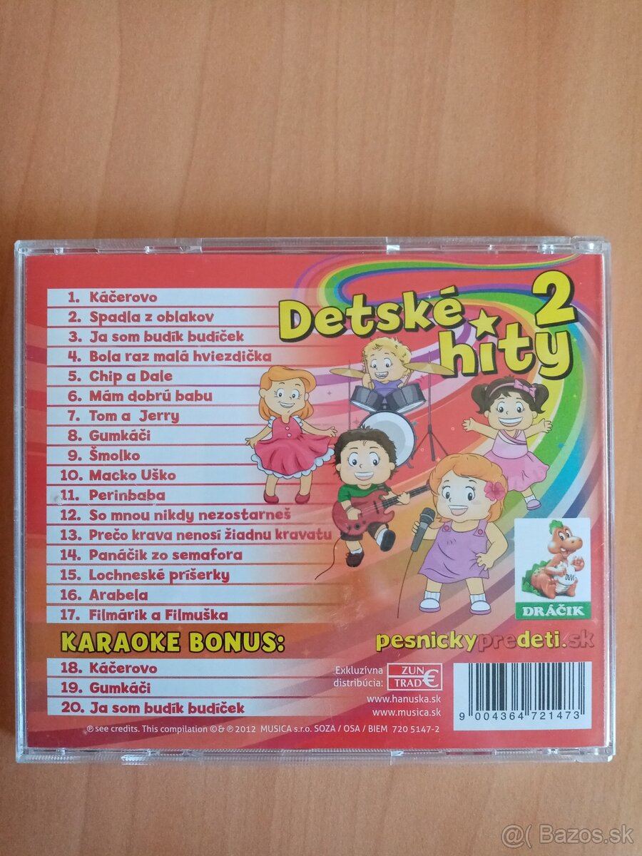CD Detské Hity 2 - 2