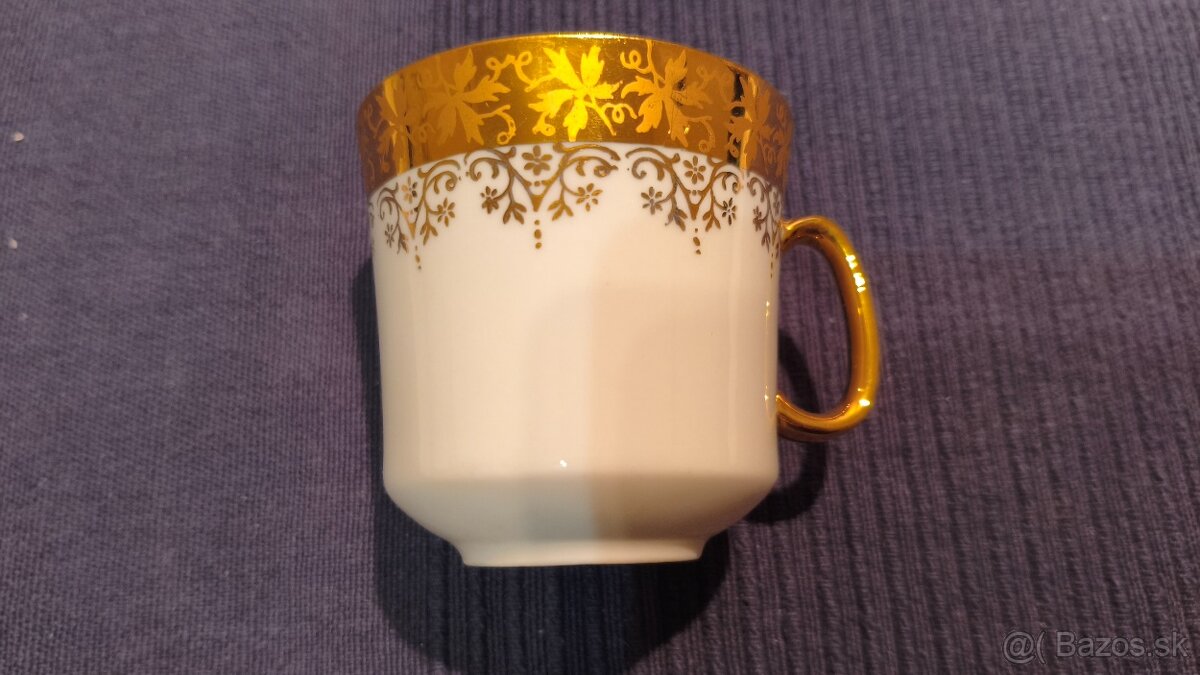Starožitné porcelánové šálky a podšálky JSK Stružná - 2