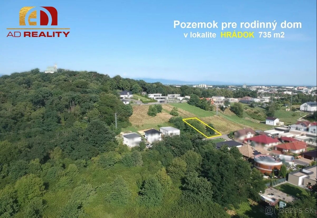 AD REALITY - Pozemok pre výstavbu RD v lokalite Hrádok - 2