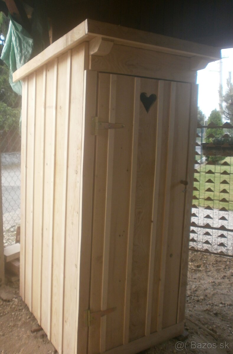 Latrína/suché WC/ kadibudka - 2