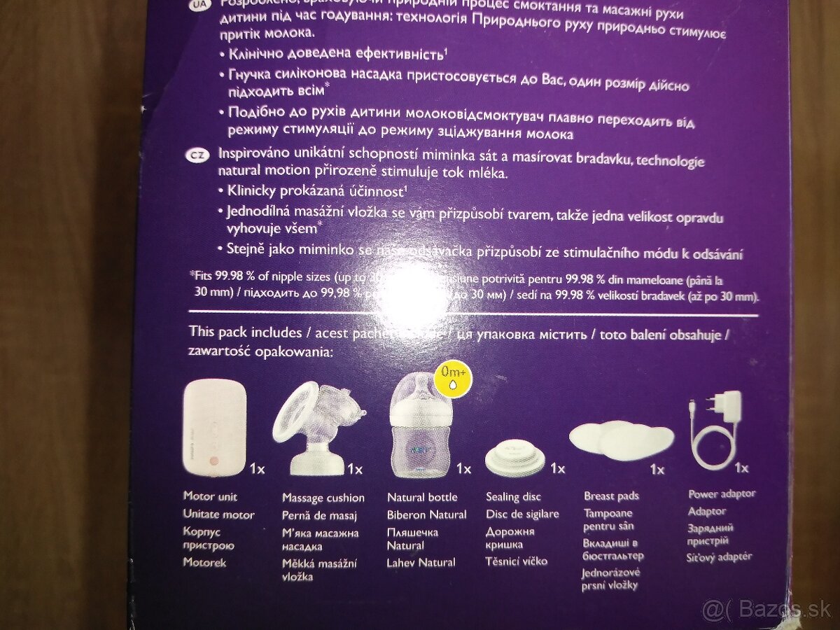 Odsávačka na mlieko elektrická - 2