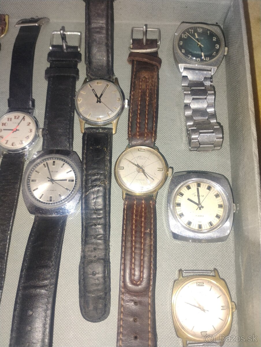 Predám hodinky zn. PRIM a Eterna 440T gold - 2