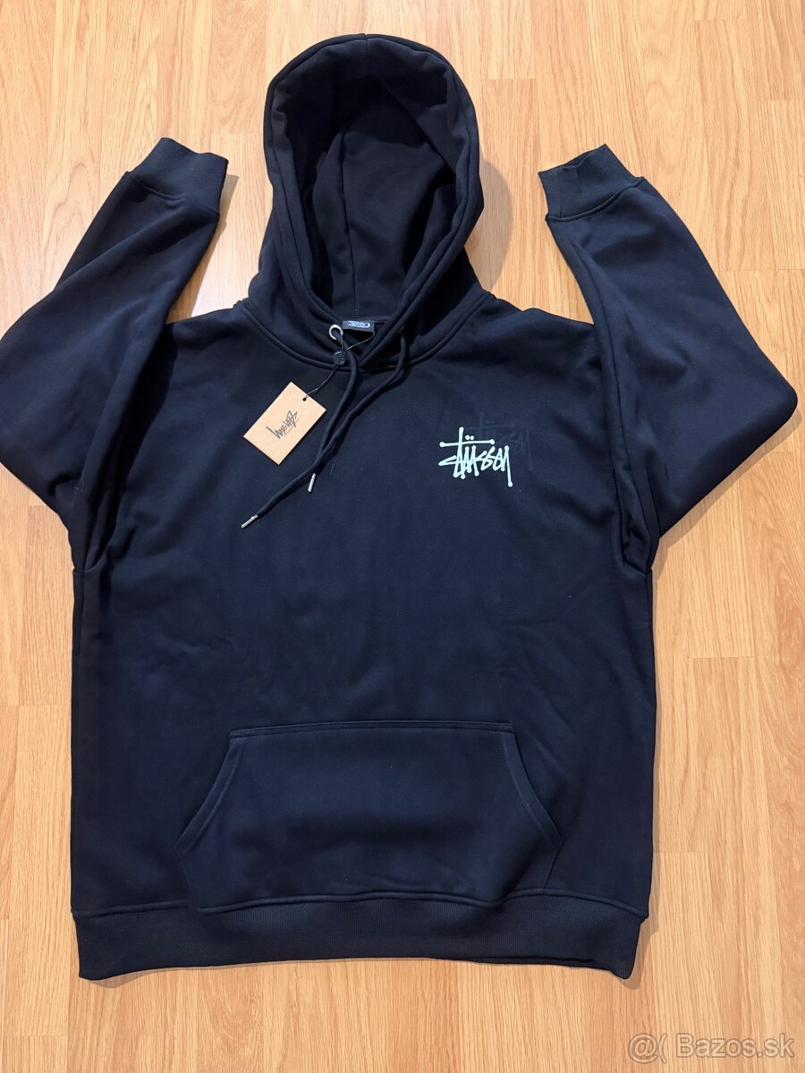 Stüssy čierna mikina veľkosť M - 2