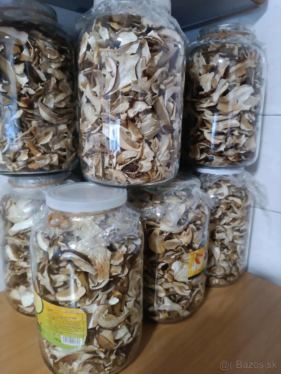 Sušené dubáky - 2