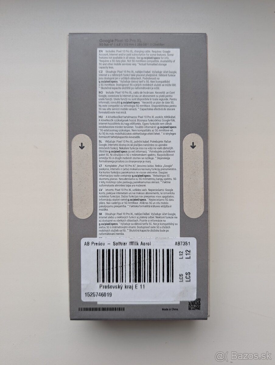 Google Pixel 10 Pro XL 256 GB Obsidian - 2