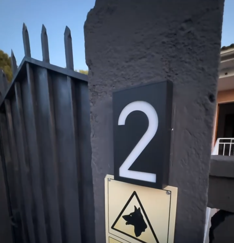 Solárne LED číslo domu - 2