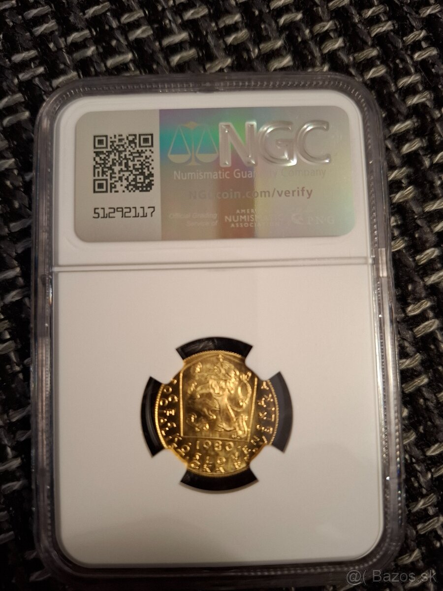 Predám dukát Karol IV.1980 - 2