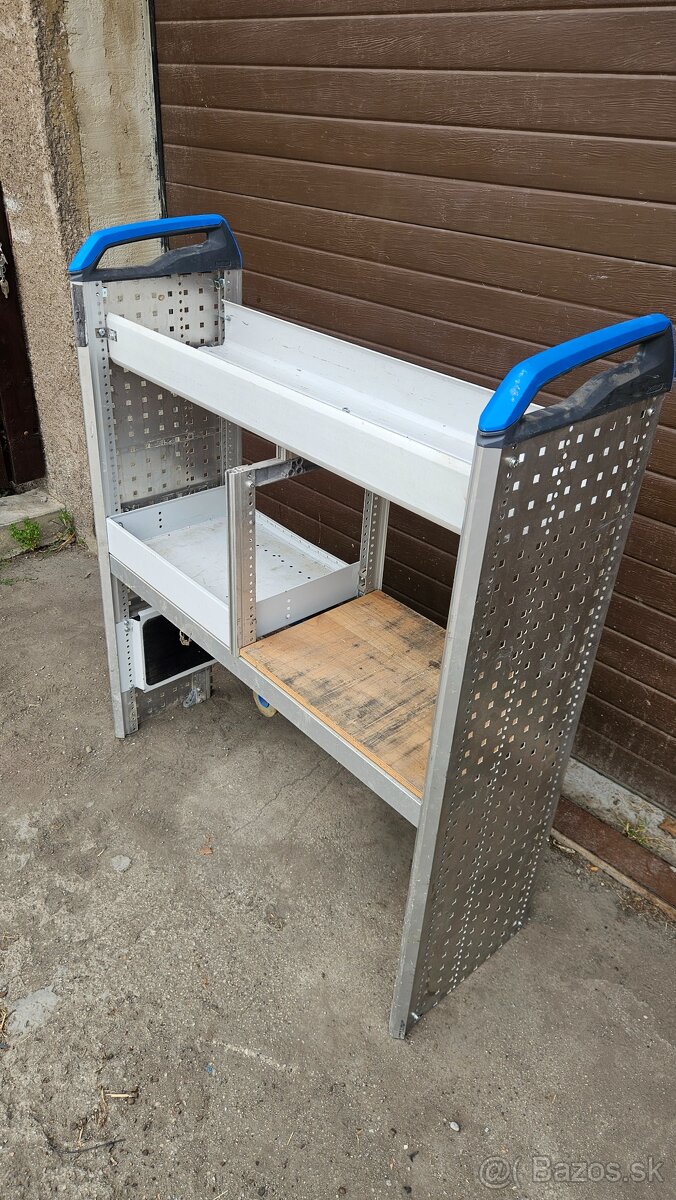 Sortimo regál servisní zástavba - 2