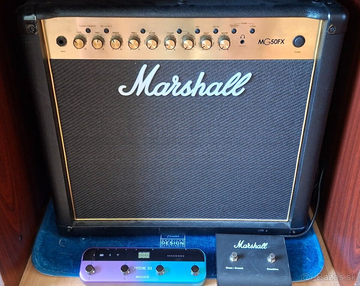 Gitarové kombo Marshall MG50FX - 2