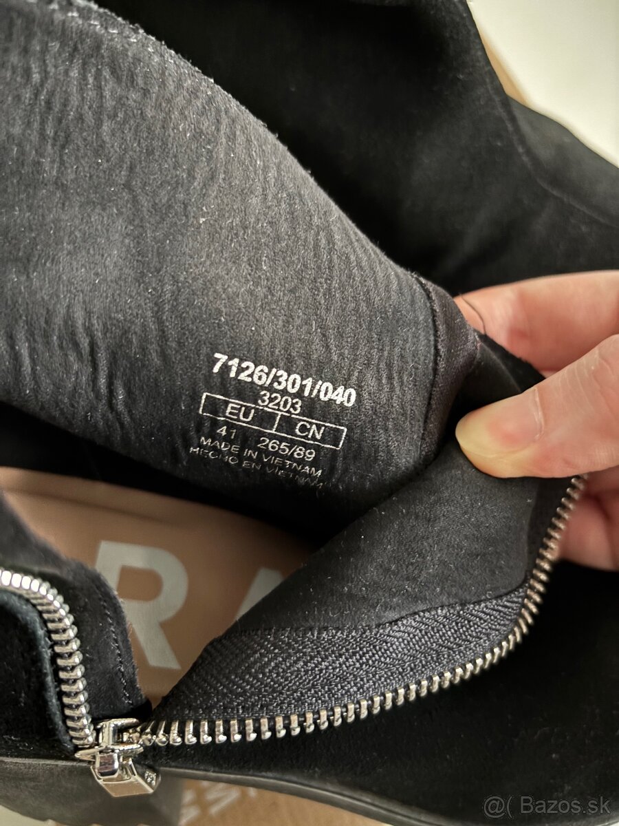 Cizmy zara cierne - 2