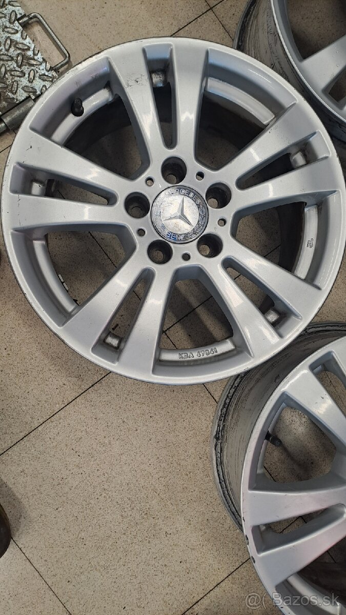Alu disky mercedes c 16 original - 2