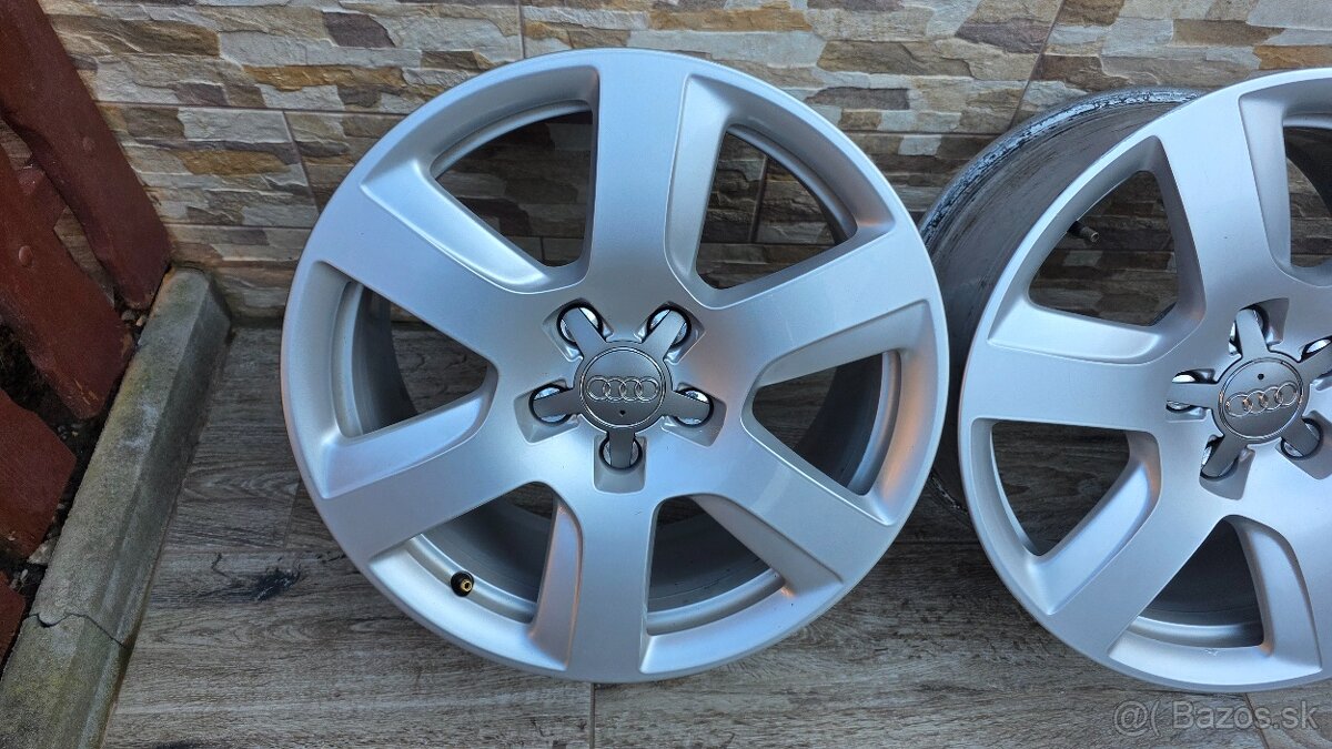 Predam orginal Audi elektrony 5x112 R17 et38 J8 - 2