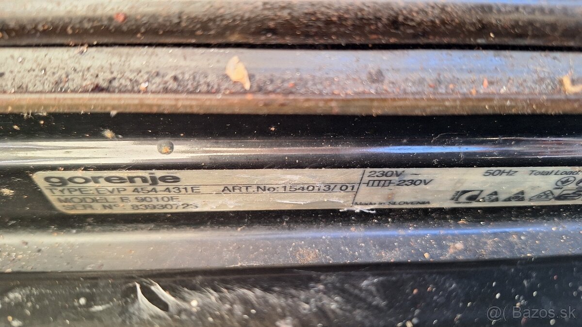 Predam vstavanu ruru Gorenje - 2