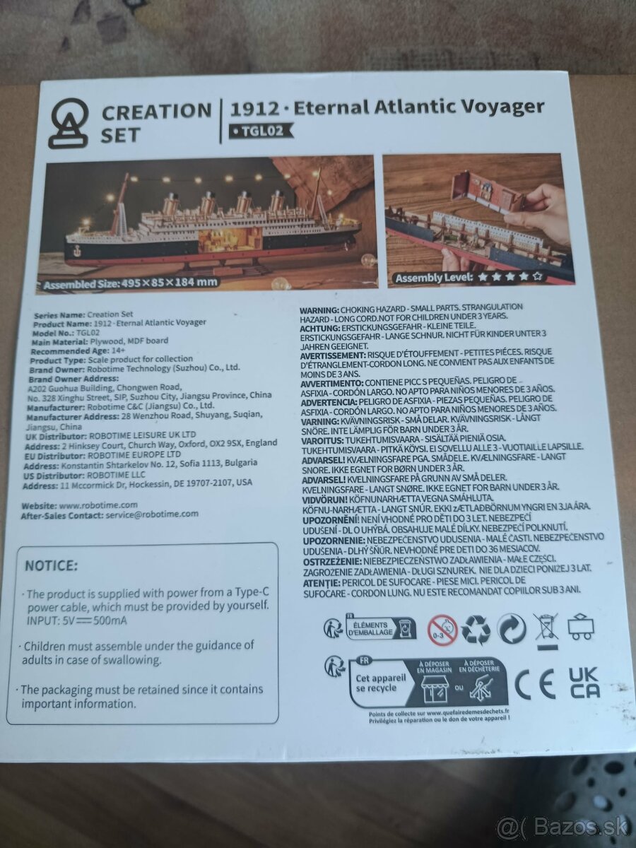 3D PUZZLE-30,-eur - 2